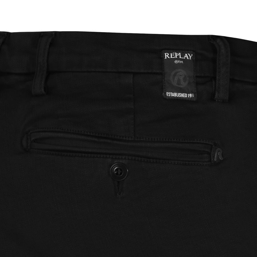 Alternative Image for ProductReplay Zeumar Hyperflex Jeans Black3